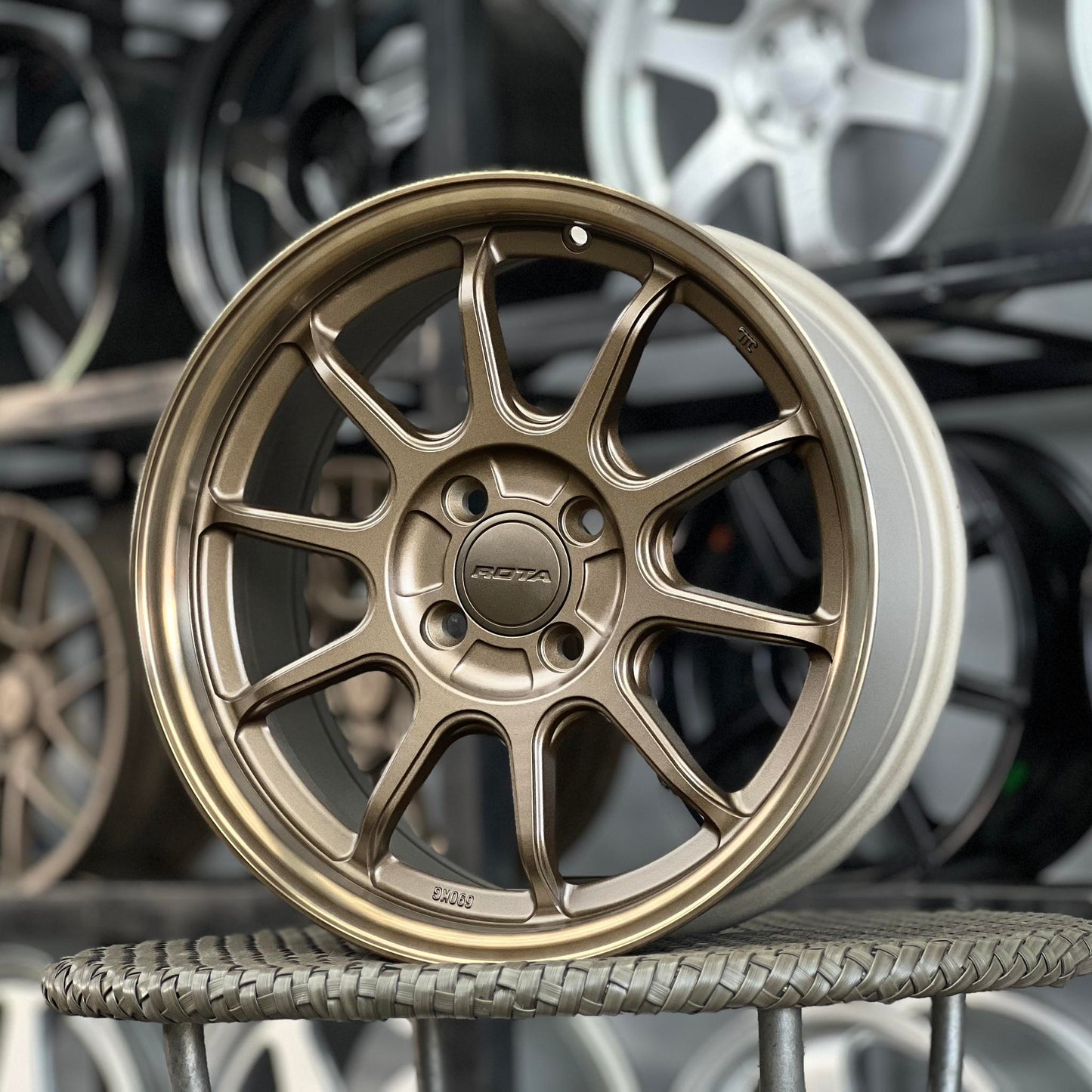 ROTA RACING 16X7X4H/100 Speed Bronze