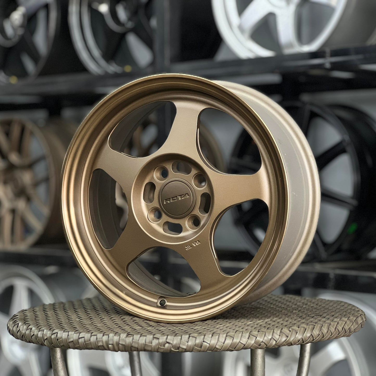 ROTA SLIP STREAM 15X6.5X4H/100 SPEED BRONZE