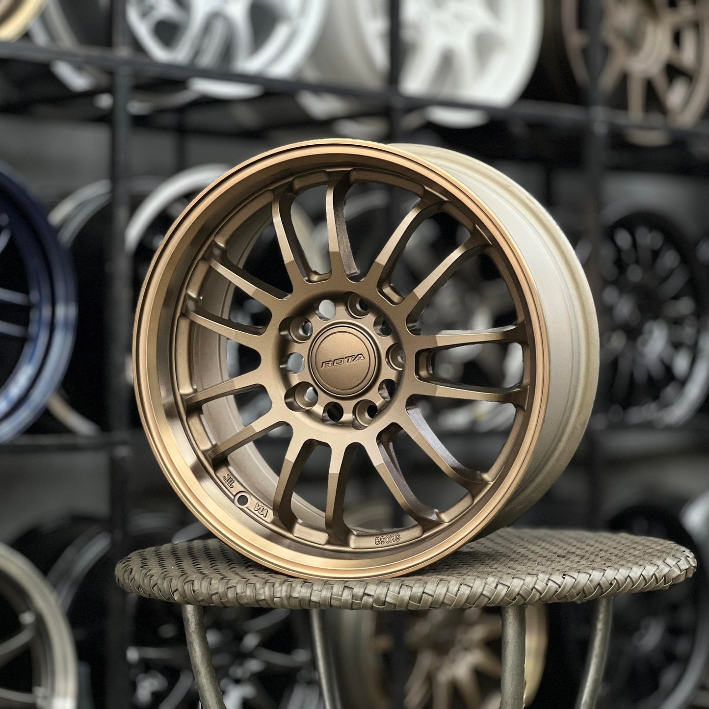 ROTA SVN 17X7.5X4H/100 SPEED BRONZE