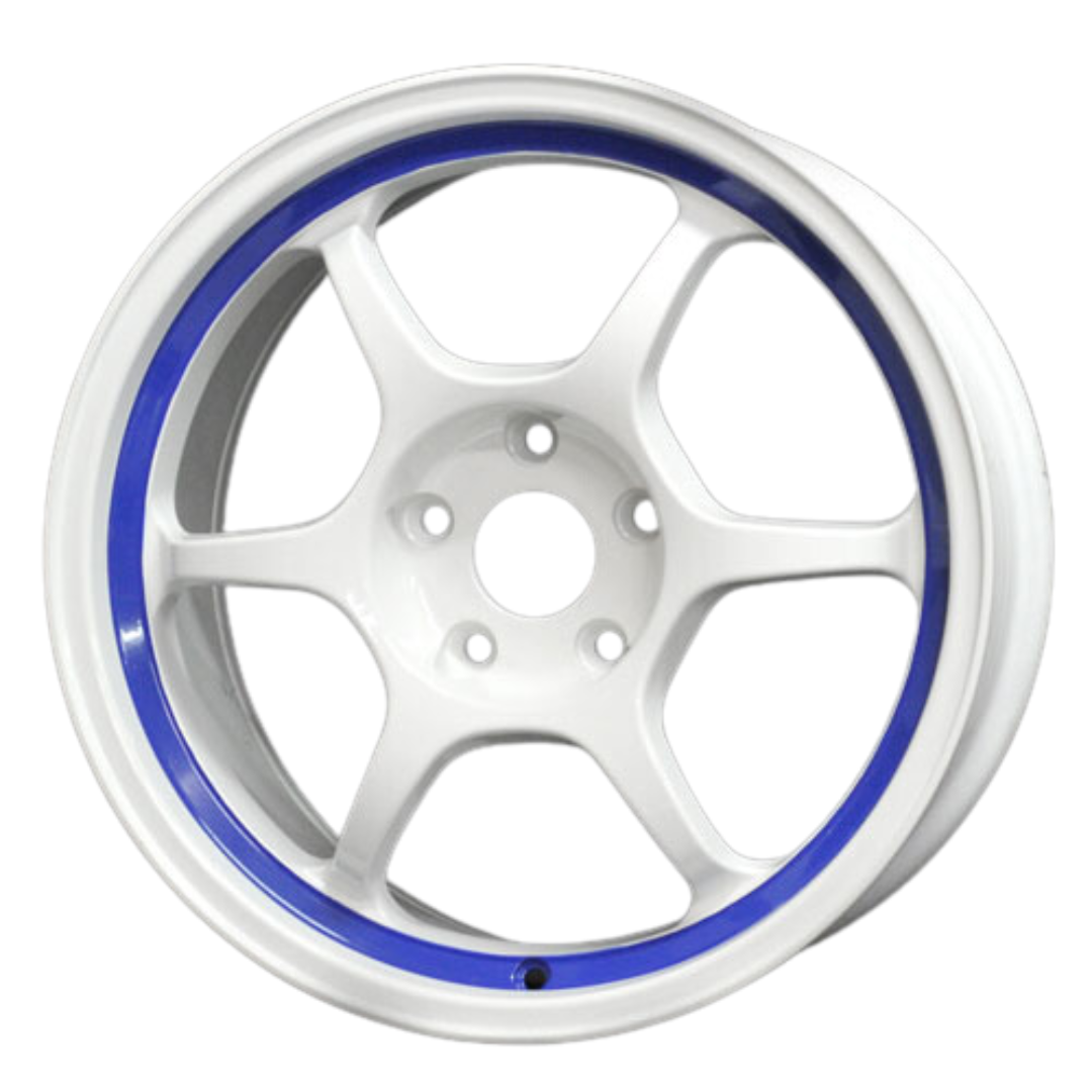 ROTA RMS-1 15X6.5X4/100 White W/ Blue