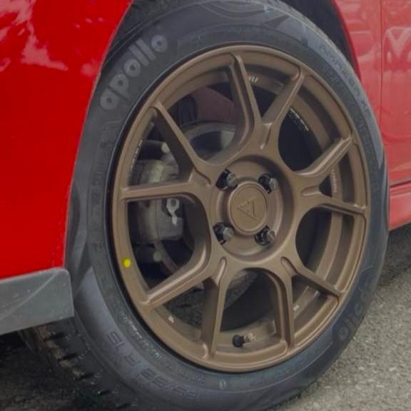 VLF-41 FLOW FORM 17X7.5X4H/100 ET 38 MATTE BRONZE