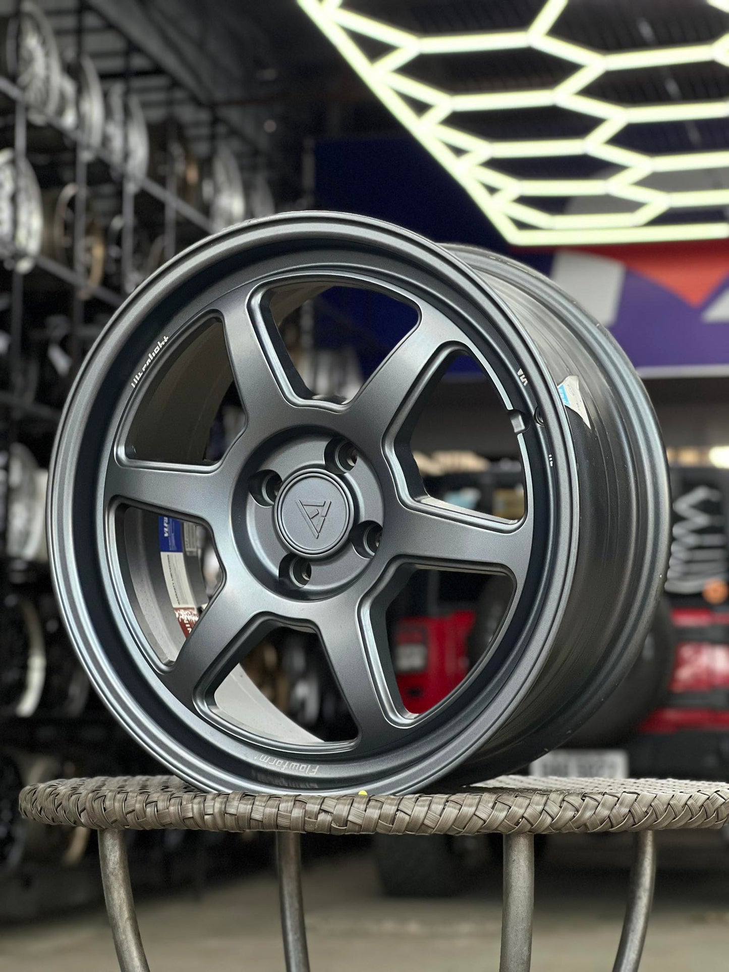 VLF-S03 FLOW FORM 17X7.5X4H/100 ET 35 GUN METAL