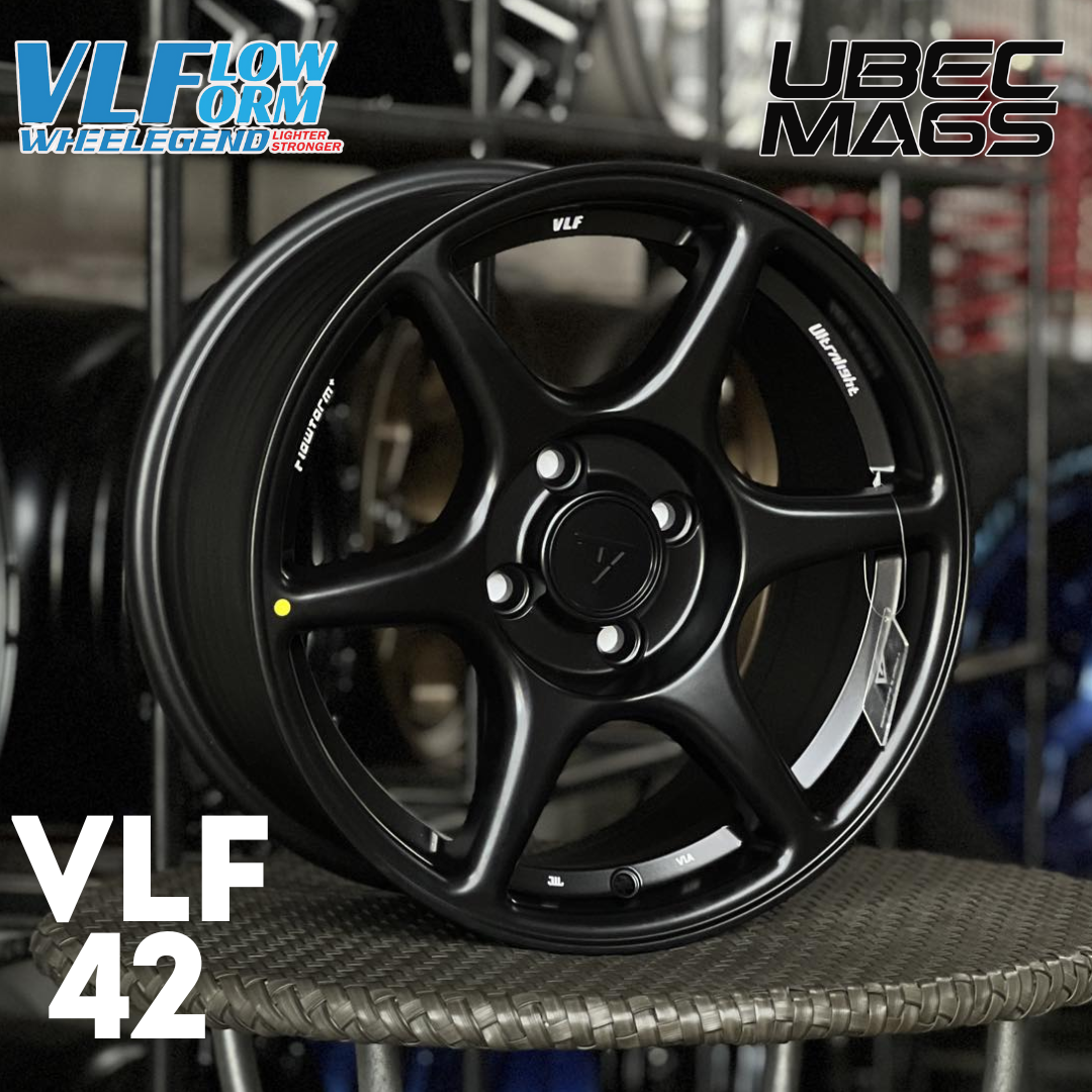 VLF-42 FLOW FORM 15X7X4H/100 ET 35 MATTE BLACK