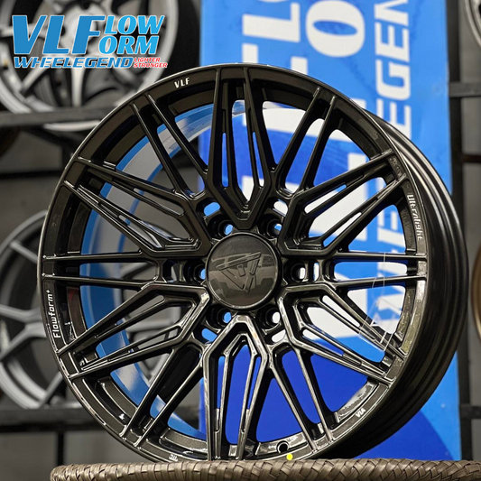 VLF-S30 FLOW FORM 20X9X6H/139.7 ET 12 GLOSS DARK GUNMETAL