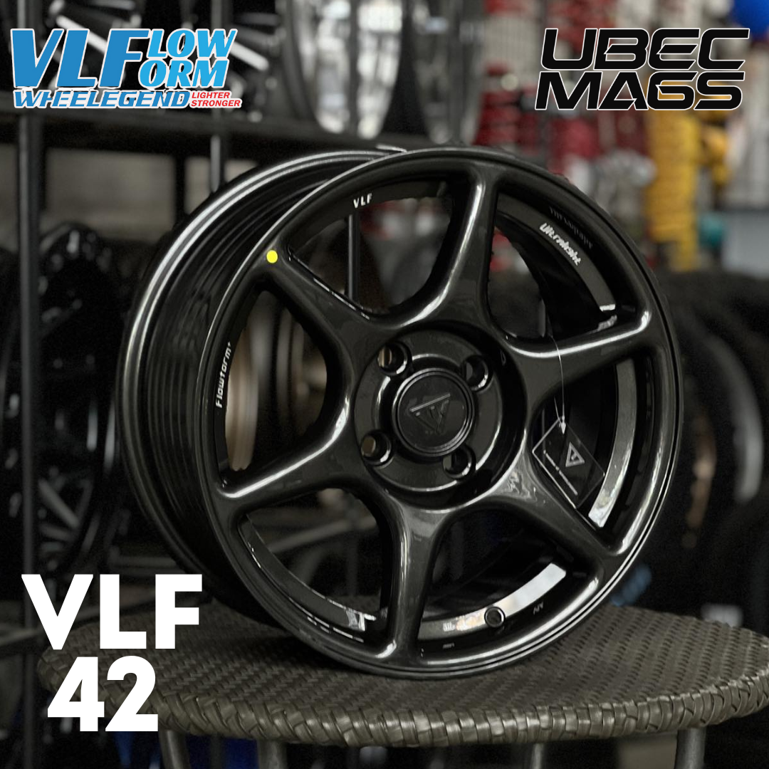 VLF-42 FLOW FORM 15X7X4H/100 ET 35 MATTE GUNMETAL