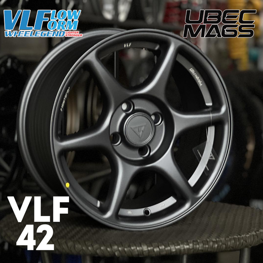 VLF-42 FLOW FORM 15X7X4H/100 ET 35 GLOSS DARK GUNMETAL