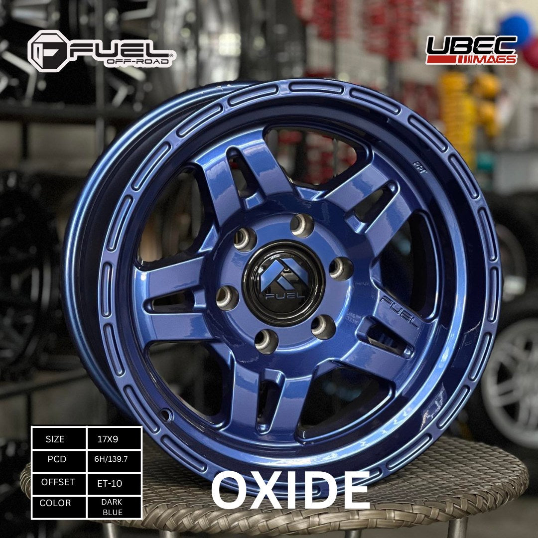 FUEL OXIDE 17X9X6H/139.7 DARK BLUE