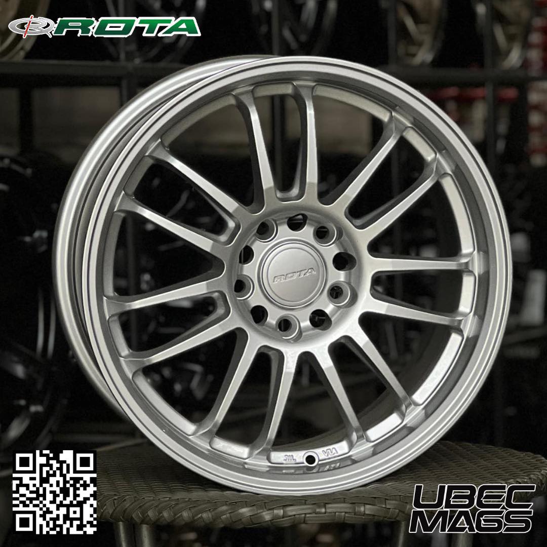 ROTA SVN 17 17X7.5X4H/100 PLAIN SILVER
