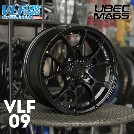 VLF-ULF09 FLOW FORM  17X7.5X4H/100 ET 38 GUNMETAL PL