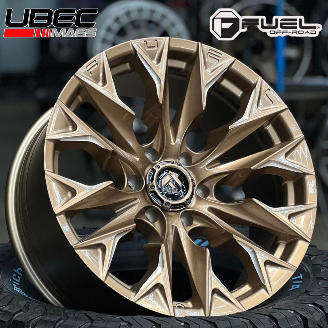 FUEL FLAME 20X9X6H/139.7 ET 01 PLATINUM BRONZE D805