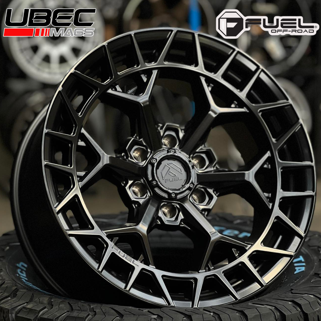 FUEL CHARGER 20X9X6H/139.7 MATTE BLACK/BLACKOUT ET01 FC873