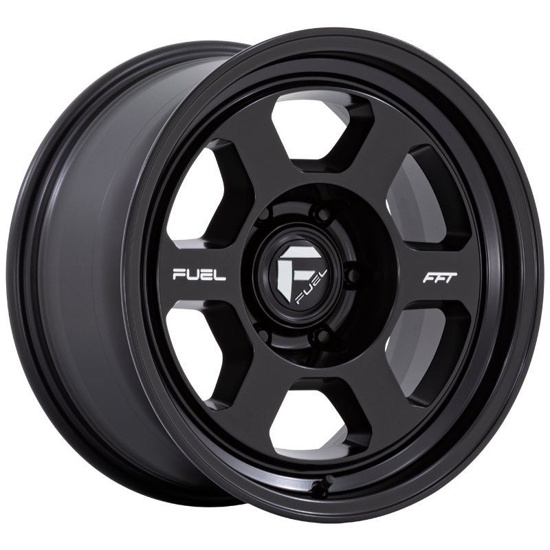 FUEL HYPE 17X8.5X6H/114.3 MATTE BLACK ET 10 FC860