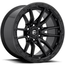 FUEL REBEL 17X9X6H/114.3 ET 01 MATTE BLACK D679