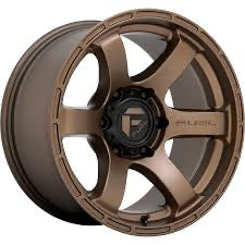 FUEL RUSH 17X9X6H/114.3 MATTE BRONZE ET01 D768