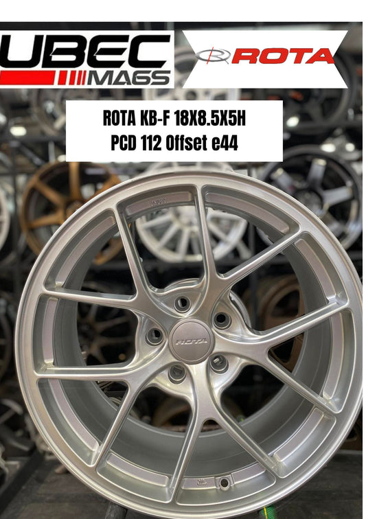 ROTA KB-F 18X8.5X5H/108 Plain Silver