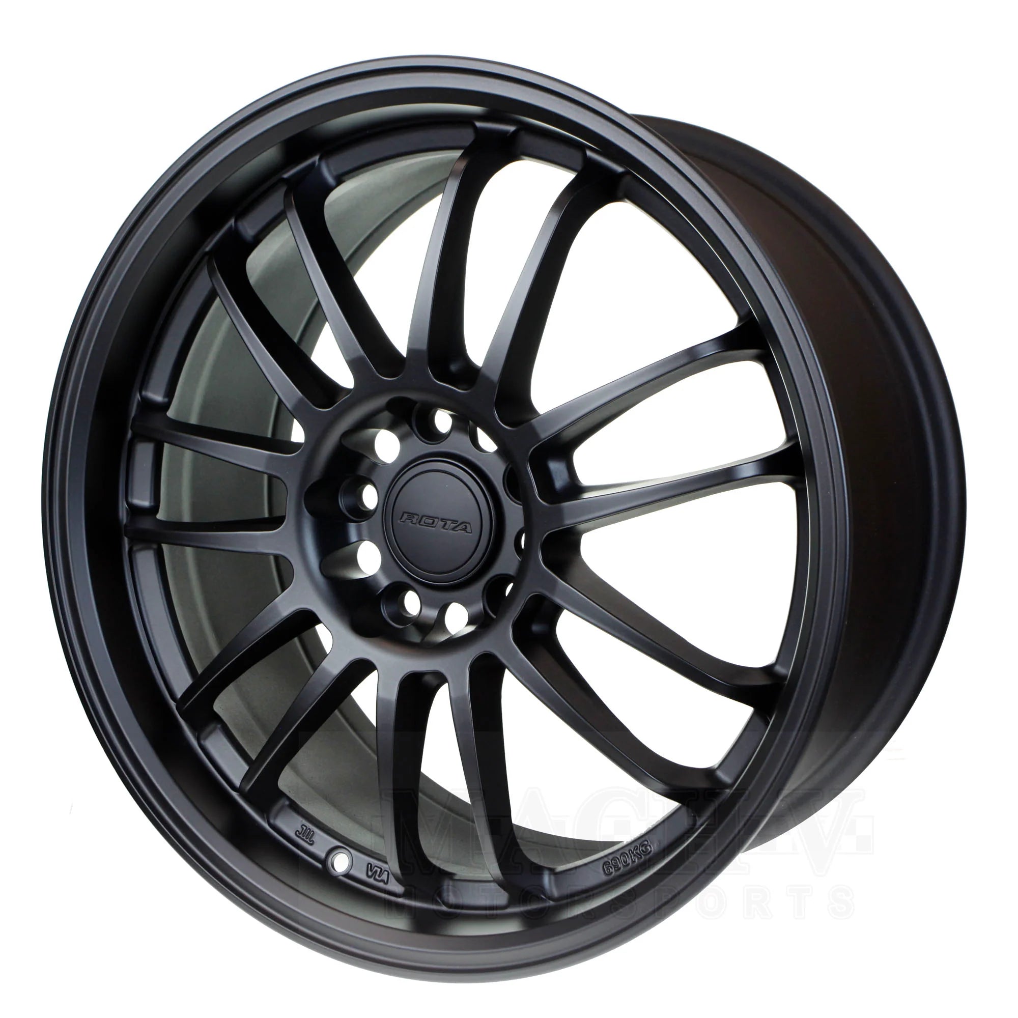 ROTA SVN 18X8.5X5H/100-114.3 YAMAHA BLACK – UbecMags