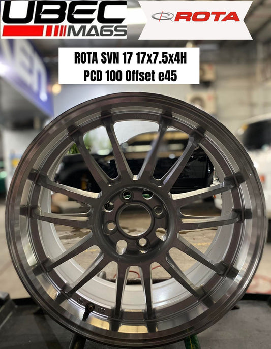 ROTA SVN 17X7.5X4H/100 Gun Metallic