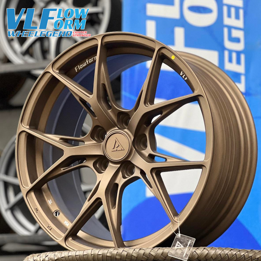 VLF-20 FLOW FORM 18X8X5H/114.3 ET 38 MATTE BRONZE