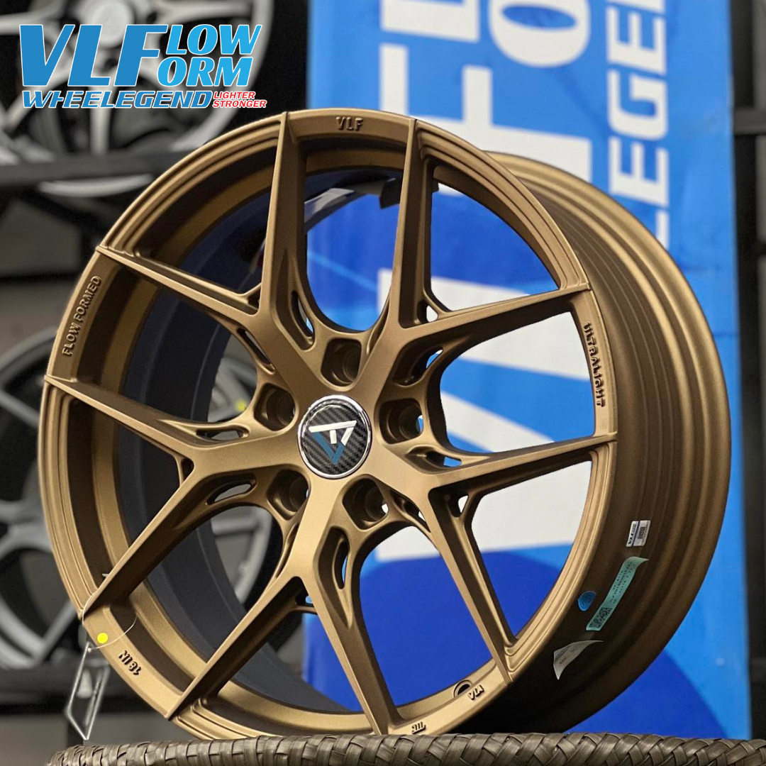 VLF-28 FLOW FORM 18X8X5H/114.3 ET 38 MATTE BRONZE