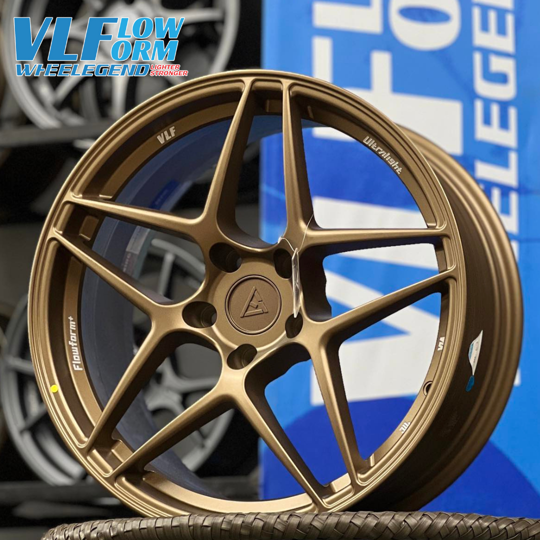 Vlf Form VLF-36 FLOW FORM 18X8.5X5H/114.3 ET 40 MATTE BRONZE – UbecMags