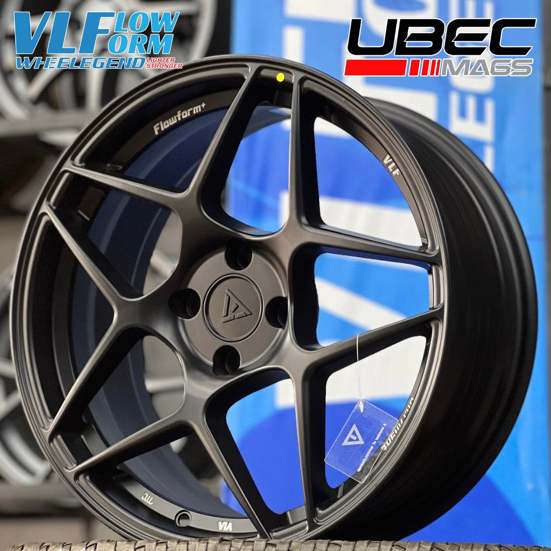 VLF-36 FLOW FORM 16X7X4H/100 ET 35 MATTE BLACK