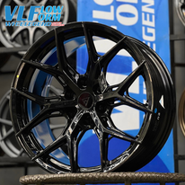 VLF-S09 FLOW FORM 20X9X6H/139.7 ET 6 GLOSS BLACK