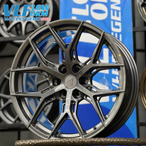 VLF-S09 FLOW FORM 20X9X6H/114.3 ET 12 GLOSS GUNMETAL