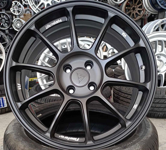 VLF-ULF15 FLOW FORM 17X7.5X4H/100 ET 35 MATTE GUNMETAL