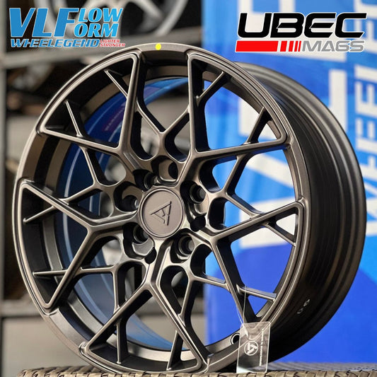 VLF-ULF22 FLOW FORM 16X7X4H/100-114.3 ET 35 MATTE GUNMETAL