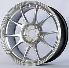 ROTA TITAN 17X8X5H/114.3 PLAIN SILVER